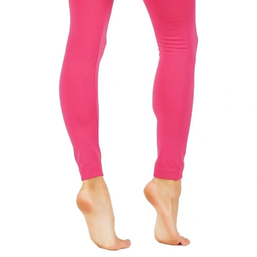 Yelete Leg Wear Body Slimming Fleece Lined Leggings - Picture 3 of 6